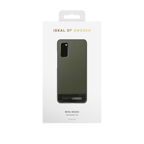 iDeal of Sweden Atelier Case Galaxy S20 Metal Woods