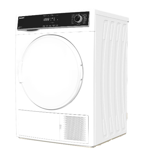 Sharp KD-HHB0S7PW2 tumble dryer Freestanding Front-load