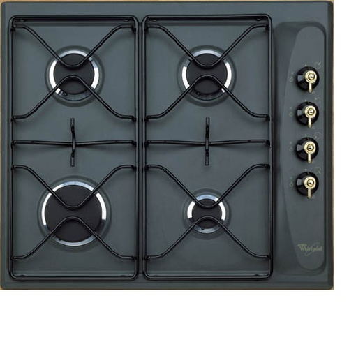 Whirlpool AKM260NB hob Black Built-in Gas 4 zone(s)
