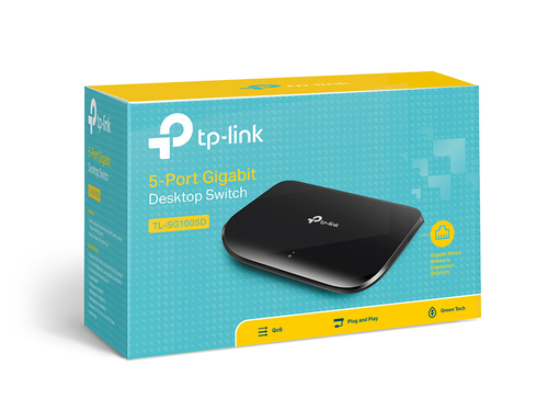 TP-Link TL-SG1005D switch No administrado Gigabit Ethernet (10/100/1000) Negro imagen 4