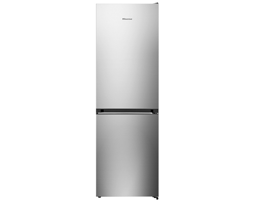 Hisense RB406N4AC1 холодильник с морозильной камерой Отдельно стоящий 312 L Нержавеющая сталь