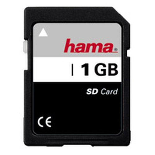 Hama SecureDigital Memory Card 1GB horizontal