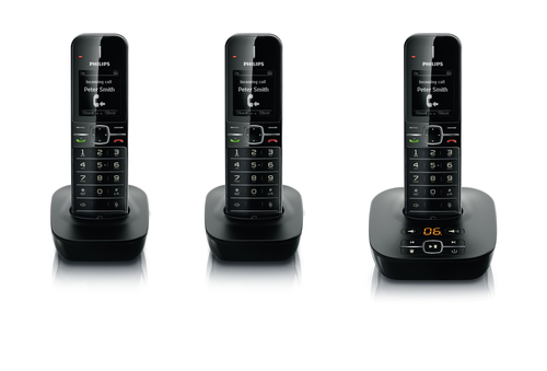 Philips BeNear CD4853B/NL telephone Caller ID Black – image 2