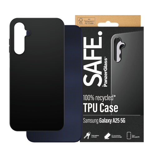 PanzerGlass SAFE. by PanzerGlass® TPU Case Samsung Galaxy A25 5G | Black – image 2