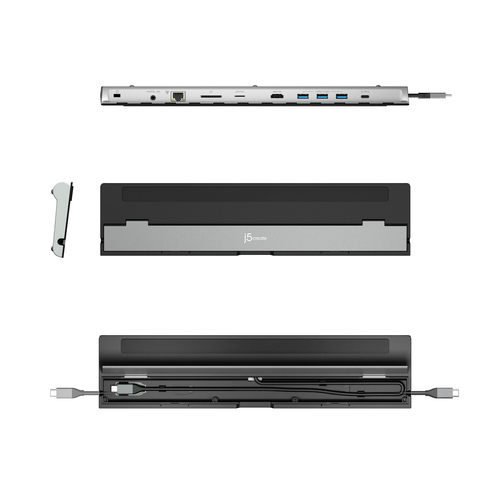 j5create JCD533 mobile device dock station Tablet/Smartphone Black, Grey – image 9
