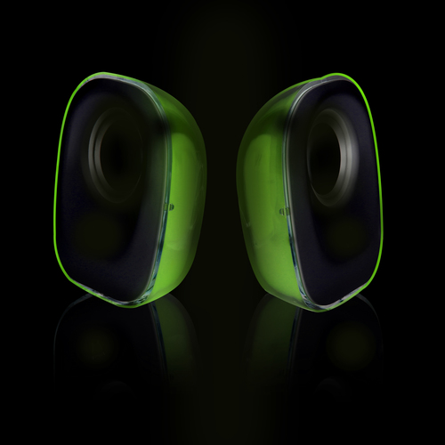 Ewent EW3514 loudspeaker 1-way Green, White Wired – image 4