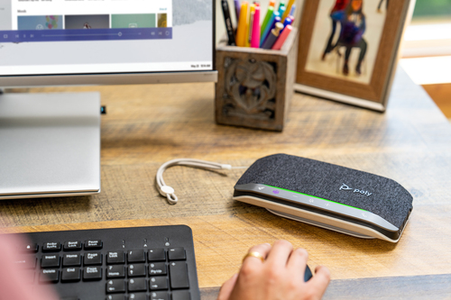 HP Poly Sync 20+ Microsoft Teams Certified USB-A Speakerphone. Device type: Mobile phone/PC, Product colour: Silver, Signa