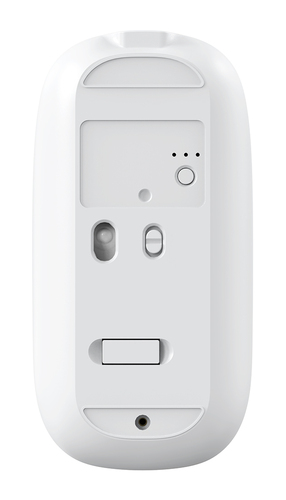 CoolBox RATON W02 IA BLANCO INALAMBRICO RECARGABLE 500MAH RF+BT 1600DPI COPILOT SILENTCLICK