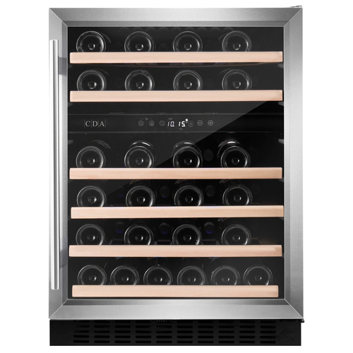 CDA CFWC604SS wine cooler Compressor wine cooler Undercounter Black 46 bottle(s) – image 2