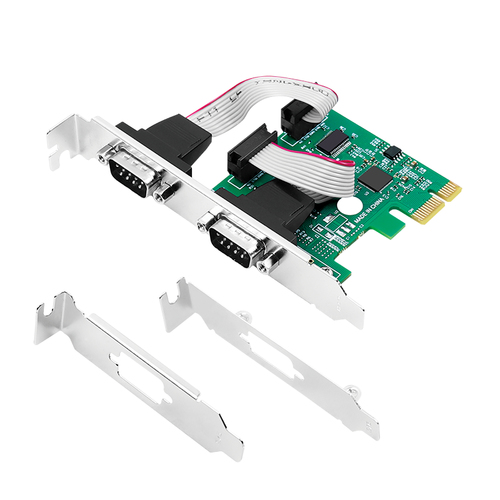 LogiLink PC0031 - PCIe Express x1 naar 2x Serieel, afbeelding 2
