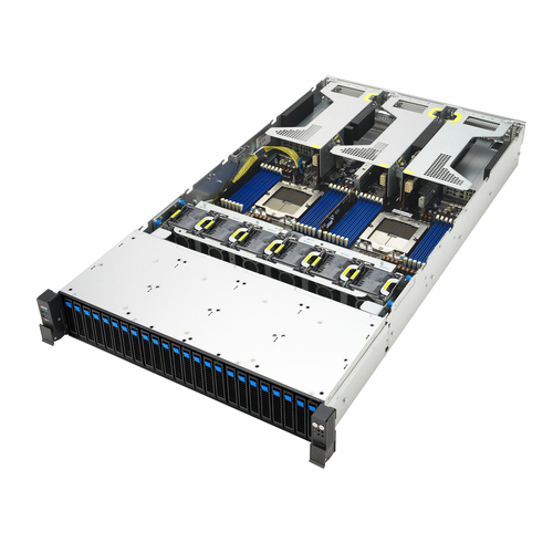 ASUS RS720A-E13-RS24G Socket SP5 Rack (2U) Zwart, Zilver, afbeelding 4