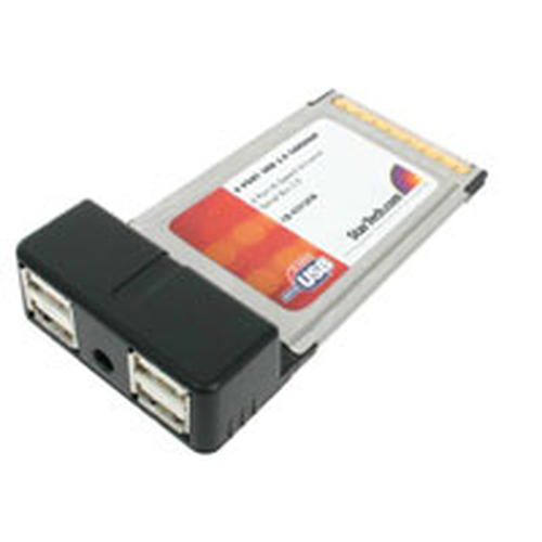 StarTech.com 4 Port USB 2.0 CardBus Adapter