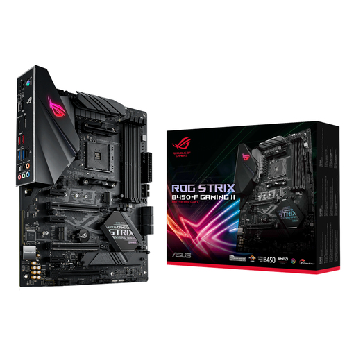 ASUS ROG STRIX B450-F GAMING II AMD B450 Разъем AM4 ATX