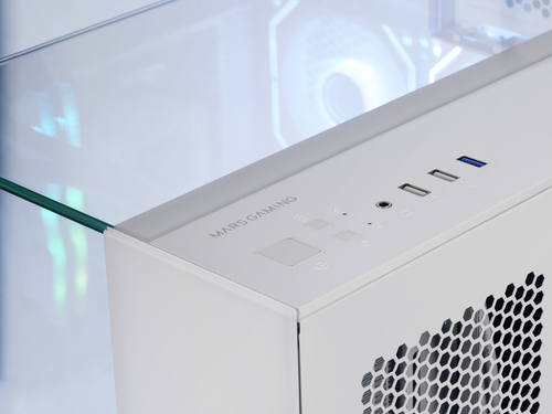 Mars Gaming MCVISIONW computer case Midi Tower White – image 6