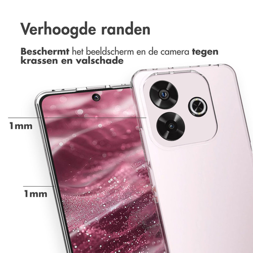 <p>De Accezz Clear Backcover is een perfect hoesje om het design van jouw smartphone niet te verbergen, maar wel te beschermen. Dit ultra transparante, afbeelding 3