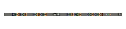 Vertiv Geist MNR5MGB0-24PK38-2TL21A0A10-S-A power distribution unit (PDU) 24 AC outlet(s) 0U Black