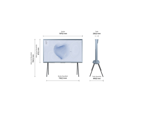 Samsung The Serif GQ65LS01BHU – image 3