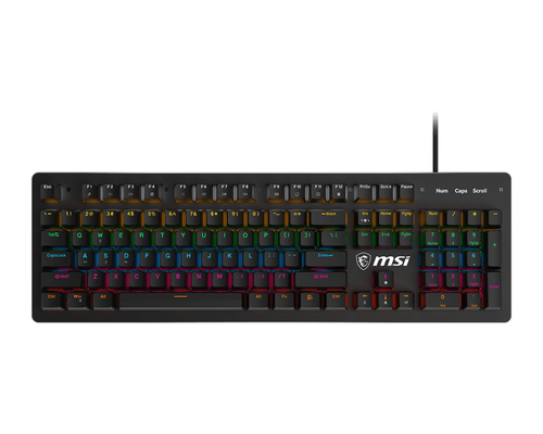 TECLADO MSI FORGE GK300 BLUE US MECANICO - FORGE GK300 BLUE US