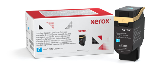 Xerox Cyan Standard Toner Cartridge 2000 Pages - 006R04678 - image 1
