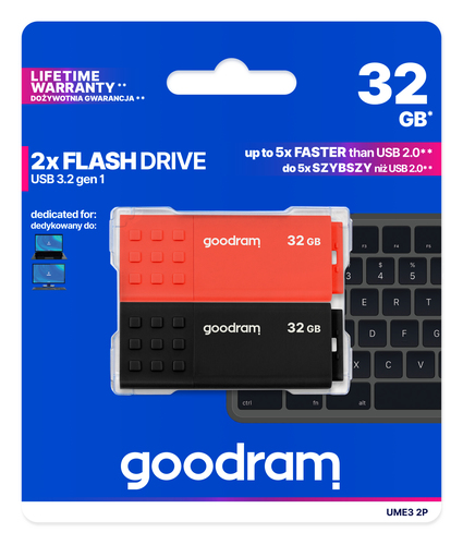 Goodram 2-PACK UME3-0320MXR11-2P – image 5