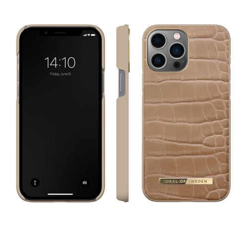 iDeal of Sweden Atelier Case iPhone 12PM/13PM Camel Croco – image 2