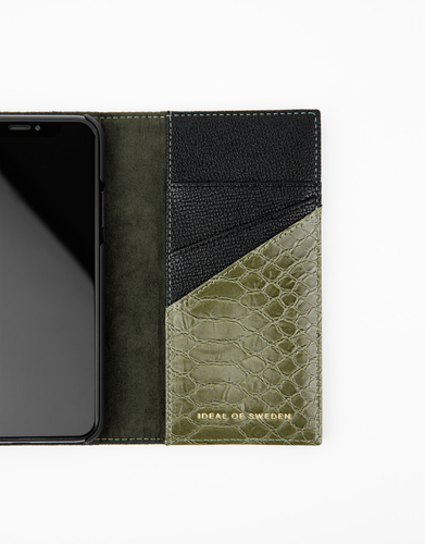 iDeal of Sweden Studio Clutch iPhone 11PM/XSM Green Snake – image 3
