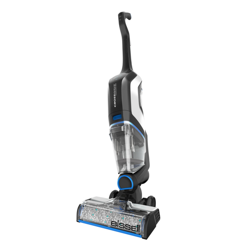 Bissell CrossWave Cordless Max Вертикальный пылесос Battery Сухой и мокрый Без мешка Черный, Синий, Серебристый