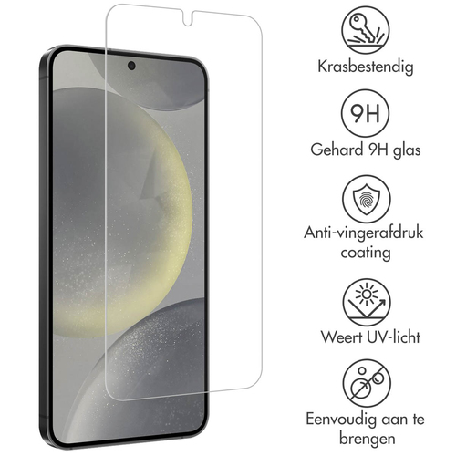 Accezz Gehard Glas Screenprotector 2-pack Samsung Galaxy S25, afbeelding 2