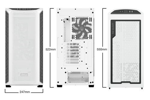 be quiet! Shadow Base 800 DX White -  Midtowermodel, afbeelding 2