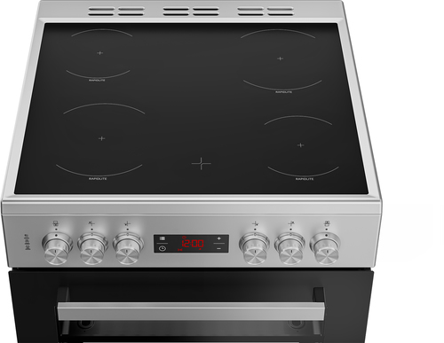 Beko EDC634S 60cm Double Oven Electric Cooker – image 4