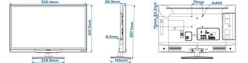 Philips Professional LED TV 24HFL3010T/12 – image 2