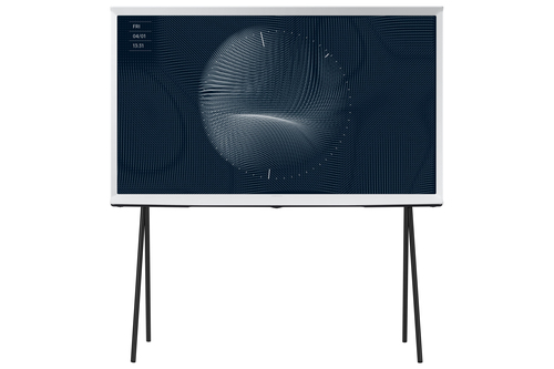 Samsung The Serif 65" LS01B QLED 4K HDR Smart TV in Cloud White (2023) – image 1