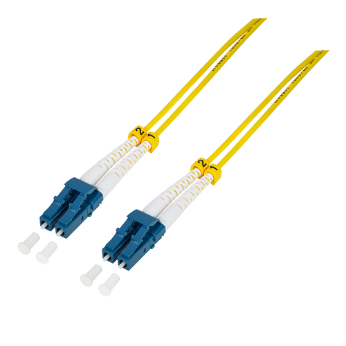 LogiLink Professional Patchkabel Fiberoptik G.652D/OS2 100m