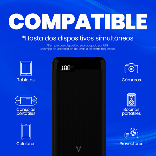 Power Bank VORAGO PB-450-BK