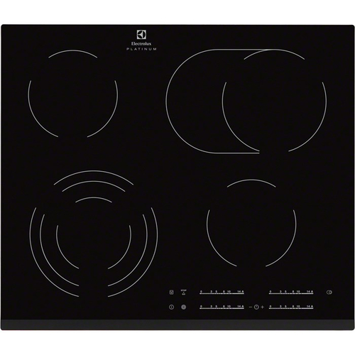 Electrolux EHF96547FK hob Black Built-in Ceramic hob 4 zone(s)