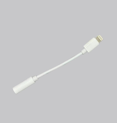 GRE8T GR8-LIGHTNCON-3.5 ljudkabel 3,5mm Lightning Vit