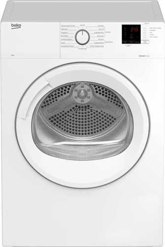 Beko DA8012GA сушилка для белья Отдельно стоящий Фронтальная загрузка 8 kg Белый