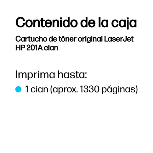 Tóner HP 201A