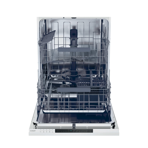 Candy RapidÓ CI 4C7L0W-80 Wifi Connected Integrated Full Size Dishwasher - White Control Panel with Fixed Door Hinge Kit - C Rated, White - image 3