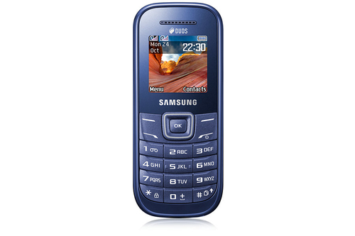 Samsung GT-E1202 3.86 cm (1.52") 66 g Blue