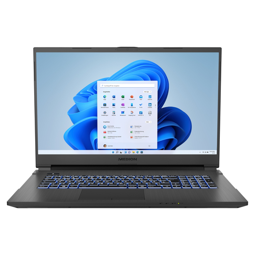 ERAZER Defender P10 Intel® Core™ i5 i5-10300H Ноутбук 43,9 cm (17.3") Full HD 8 GB DDR4-SDRAM 512 GB Твердотельный накопитель (SSD) NVIDIA GeForce RTX 3060 Wi-Fi 6 (802.11ax) Windows 11 Home Черный QWERTY