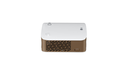 LG PH150G data projector Standard throw projector 130 ANSI lumens DLP 720p (1280x720) Gold, White – image 3