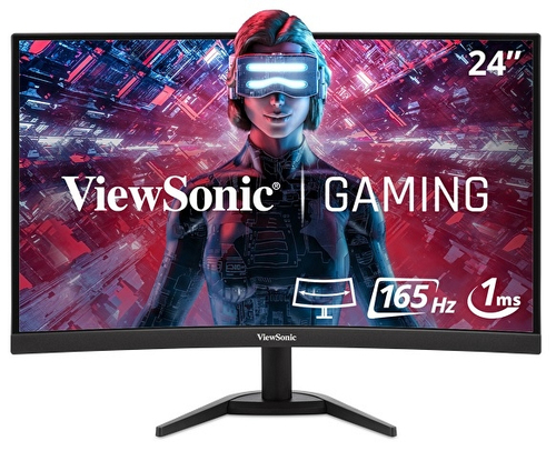 Viewsonic VX Series VX2418C монитор для ПК 61 cm (24") 1920 x 1080 пикселей ЖК Черный