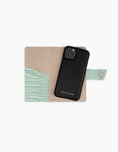 iDeal of Sweden Cora Phone Wallet Galaxy S20 Mint Croco – image 3