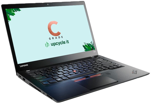 upcycle it Lenovo ThinkPad T460s (Refurbished) C Intel® Core™ i5 i5-6300U Ноутбук 35,6 cm (14") Сенсорный экран Full HD 8 GB DDR4-SDRAM 256 GB Твердотельный накопитель (SSD) Windows 10 Pro Черный Датский