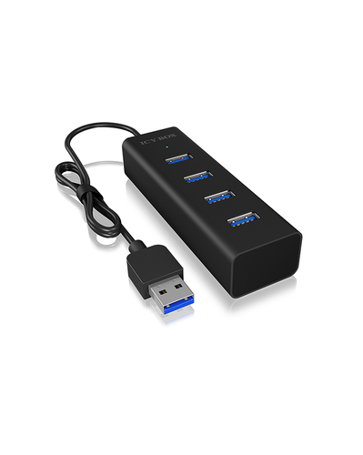 ICY BOX IB-HUB1409-U3 4-port USB-hub, afbeelding 2
