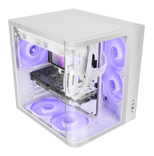 Mars Gaming MC-CURV Midi Tower Wit, afbeelding 2