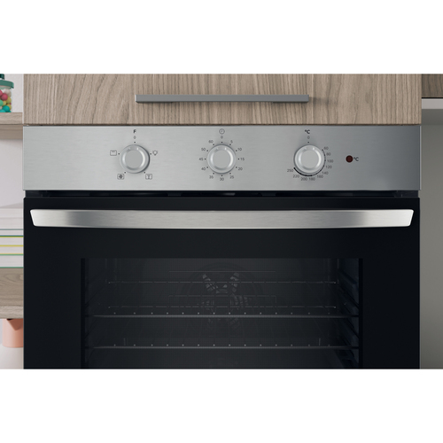 Indesit Click&Clean IO 233 X UK Built In Electric Single Oven - Stainless Steel - A Rated, Stainless Steel - image 6