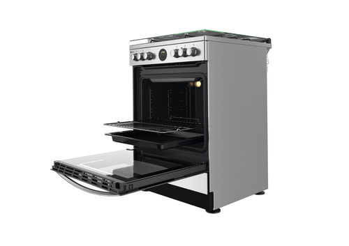 Indesit IS67G8CHX/E/1 Freestanding cooker Electric Gas Stainless steel – image 5