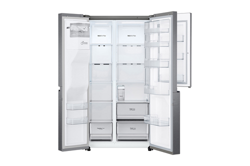 LG GSJV31DSXF side-by-side refrigerator Freestanding – image 6